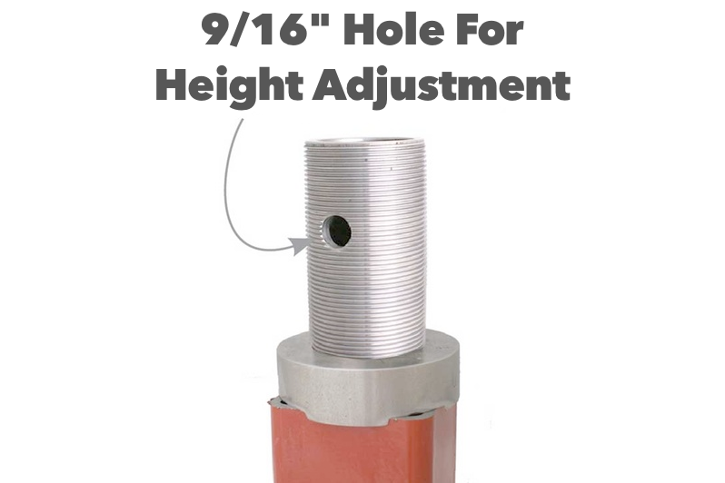 jack-posts-provide-easy-height-adjustment